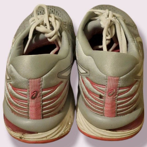 ASICS GEL-Cumulus 21 Athletic Running Shoe Women’s Size 10 Sneakers Gray Pink - Picture 5 of 11